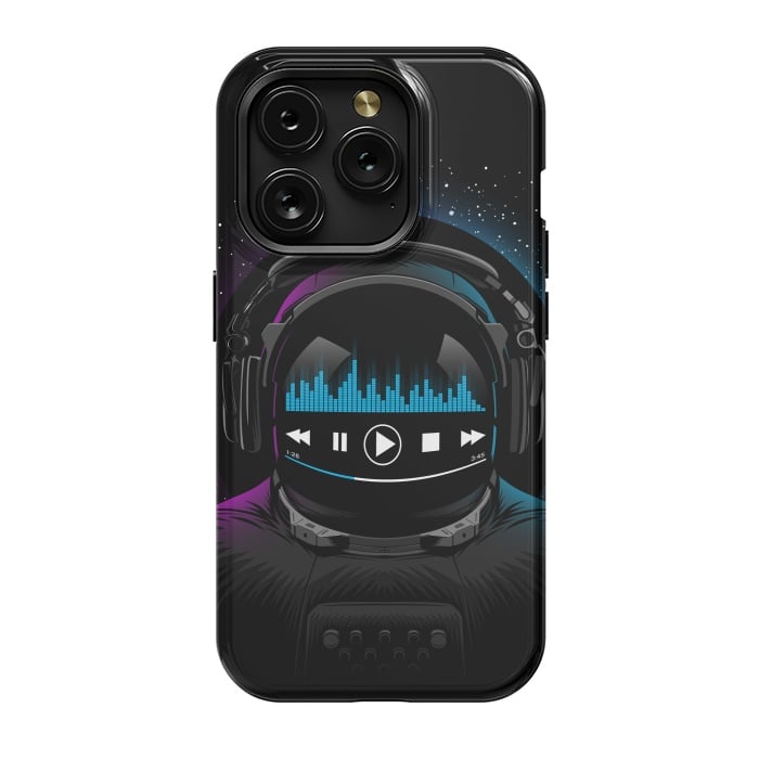 iPhone 15 Pro StrongFit Music disco Astronaut by Alberto
