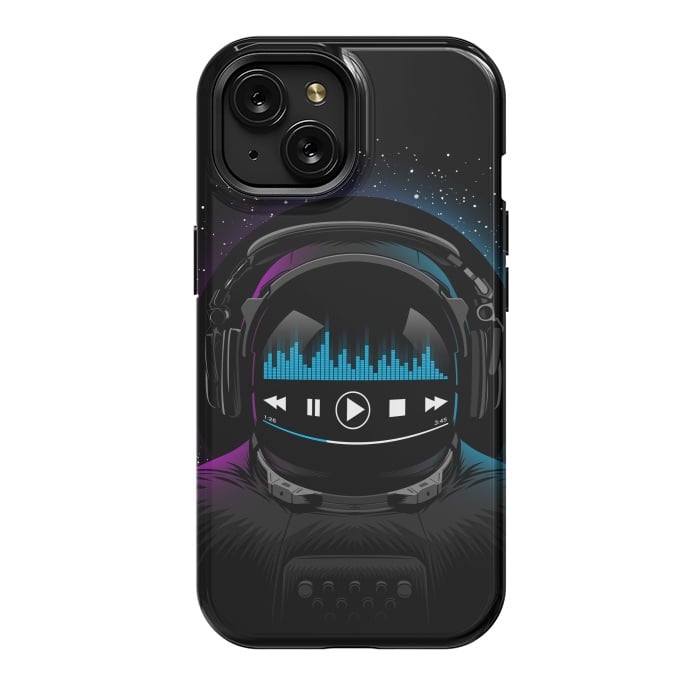 iPhone 15 StrongFit Music disco Astronaut by Alberto