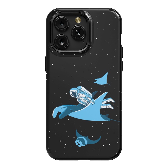iPhone 15 Pro Max StrongFit Astronaut blanket fish by Alberto