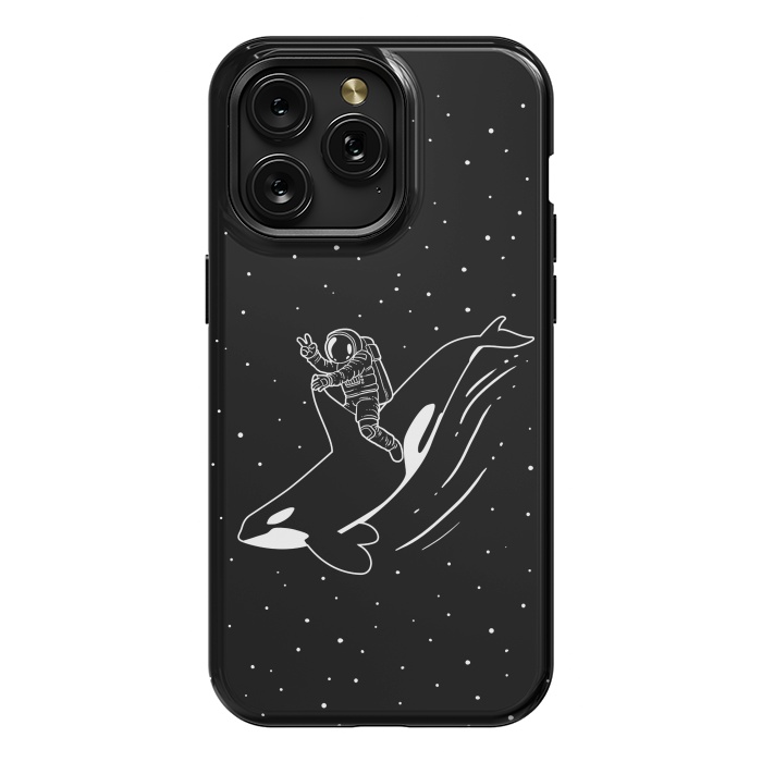 iPhone 15 Pro Max StrongFit Killer Whale Astronaut by Alberto