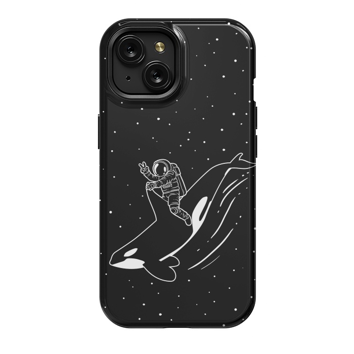 iPhone 15 StrongFit Killer Whale Astronaut by Alberto
