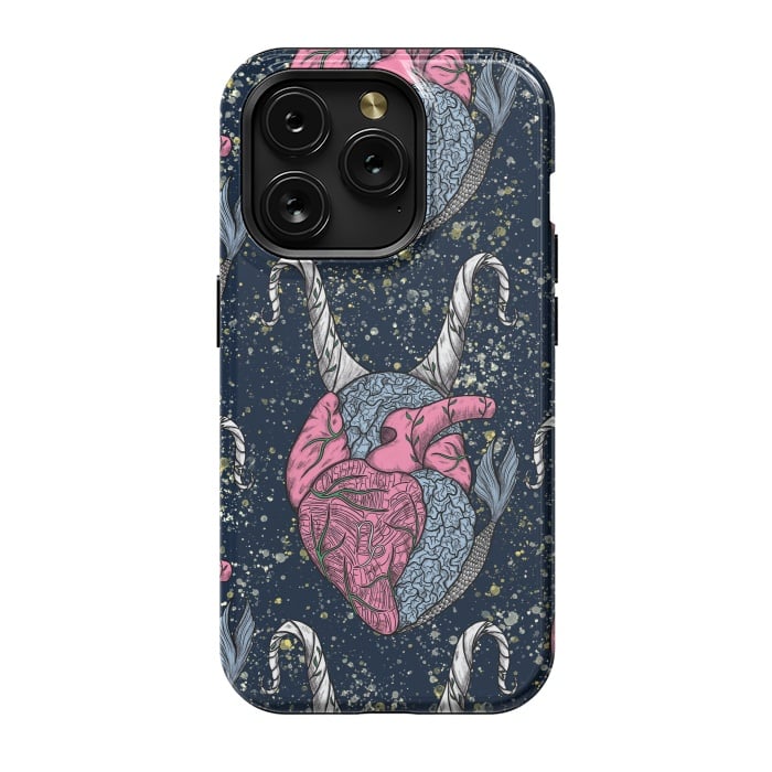 iPhone 15 Pro StrongFit Capricorn Heart by Ranggasme