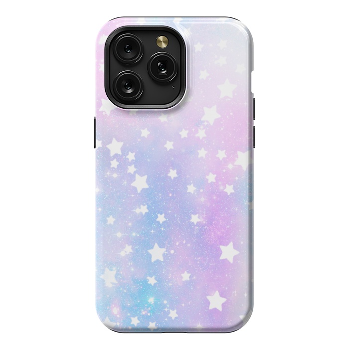 iPhone 15 Pro Max StrongFit Rainbow galaxy and stars by Oana 