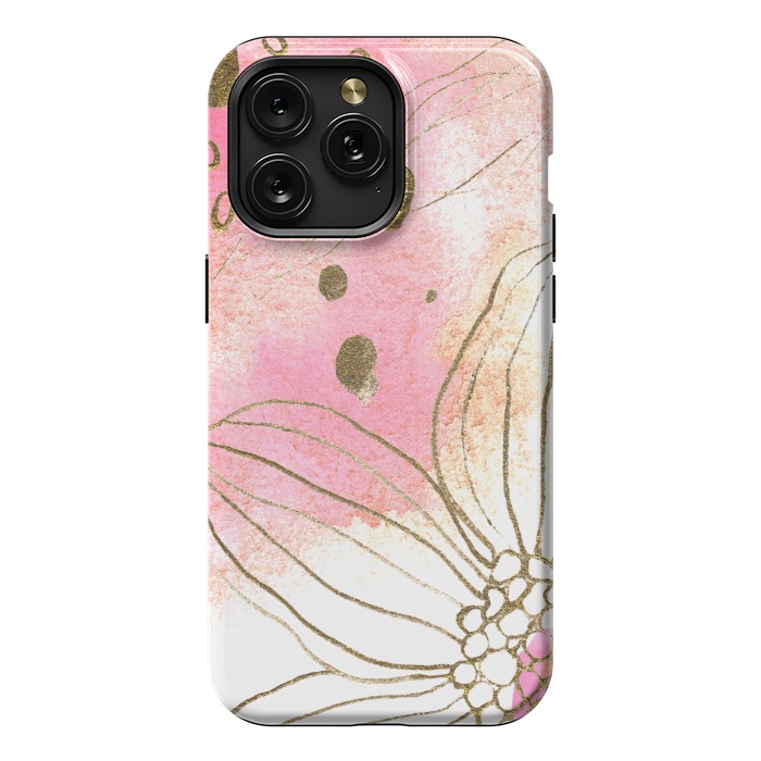 iPhone 15 Pro Max StrongFit Pink Dreams by Lena Terzi by Elena Terzi