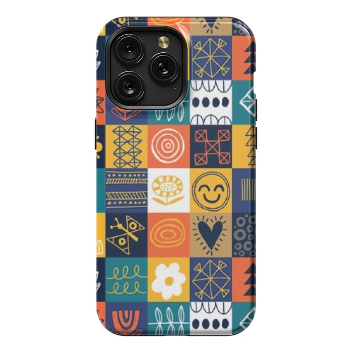 iPhone 15 Pro Max StrongFit tribal love ethnic 2  by MALLIKA