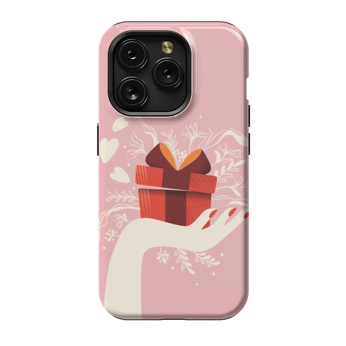 iPhone 15 Pro StrongFit Love gift, Happy Valentine's Day by Jelena Obradovic