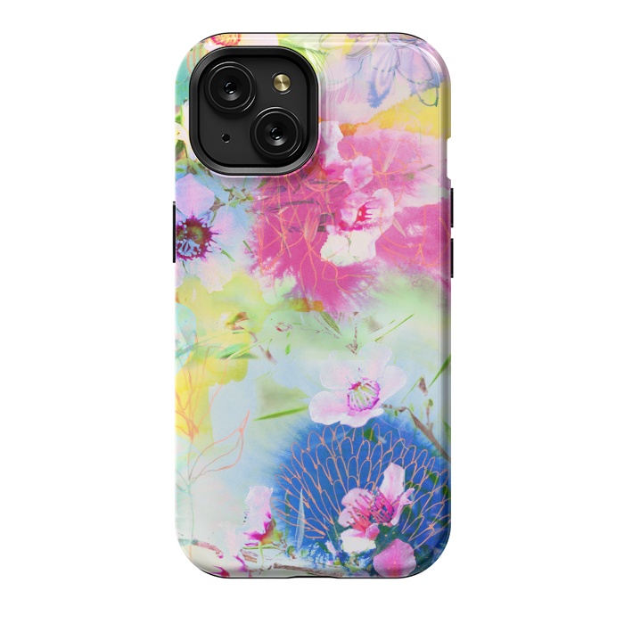 iPhone 15 StrongFit Dreaming of Spring by Portia Monberg