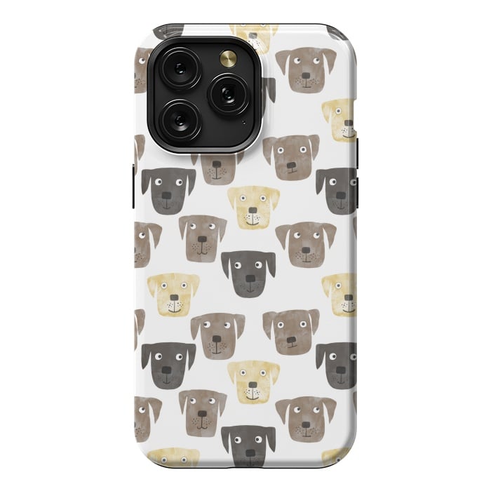 iPhone 15 Pro Max StrongFit Labrador Retriever Dogs by Nic Squirrell