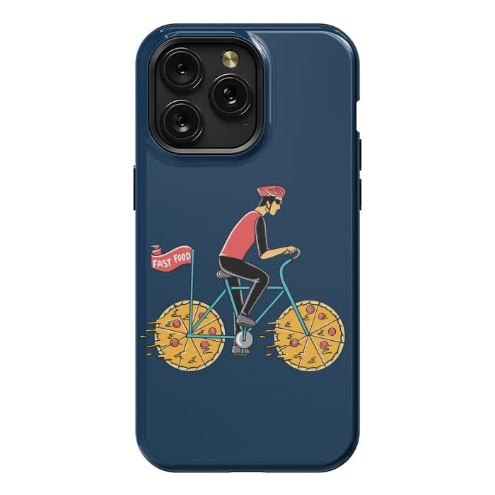 iPhone 15 Pro Max StrongFit Pizza Bicycle by Coffee Man