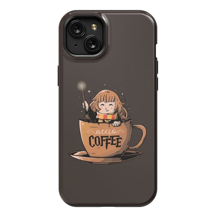 iPhone 15 Plus StrongFit Accio Coffee by eduely