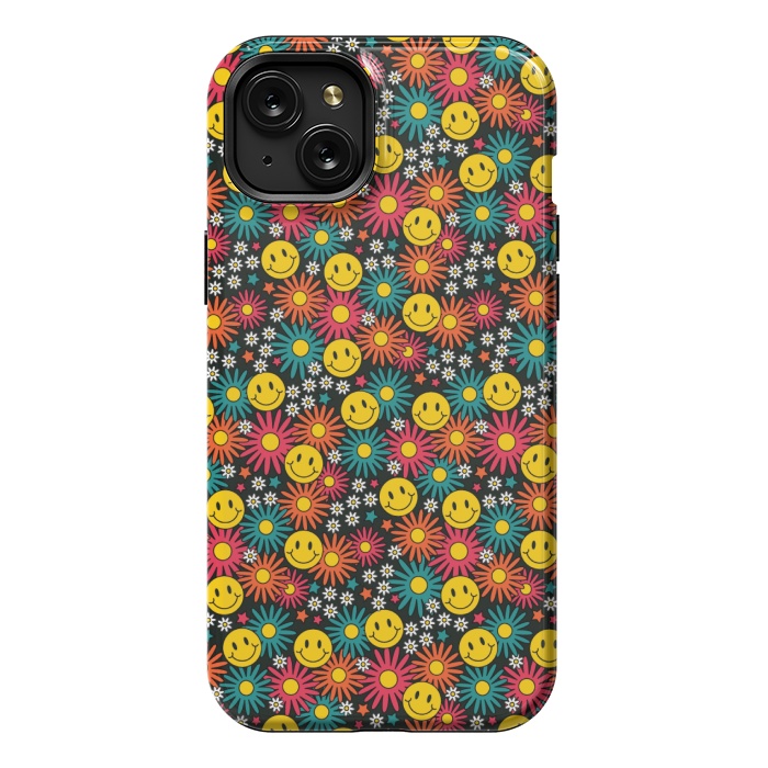 iPhone 15 Plus StrongFit summer smile pattern by MALLIKA