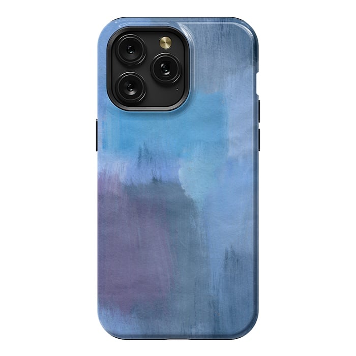 iPhone 15 Pro Max StrongFit Blue Ocean Abstract Painting by Nic Squirrell