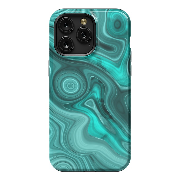 iPhone 15 Pro Max StrongFit turquoise  by haroulita