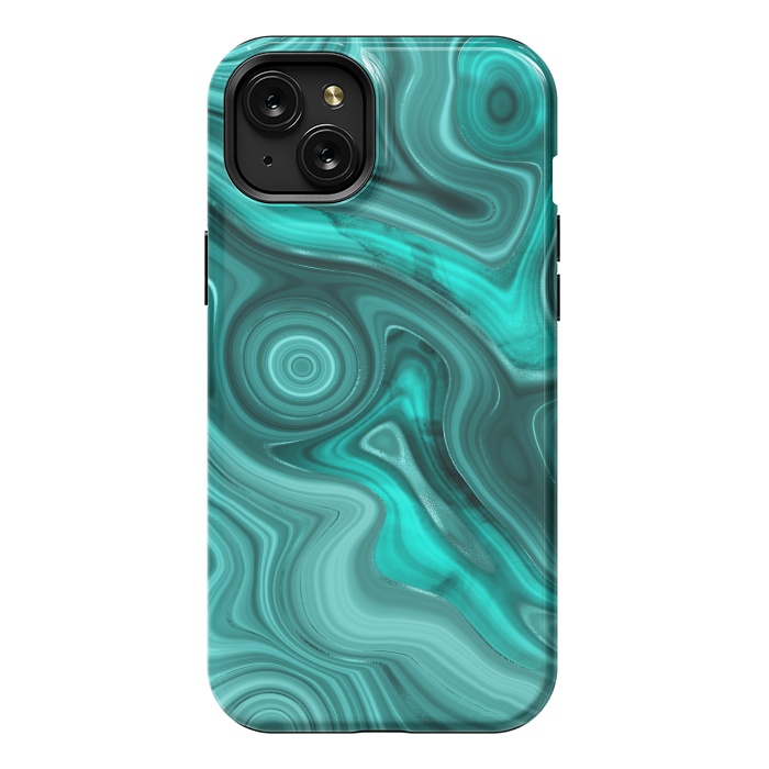 iPhone 15 Plus StrongFit turquoise  by haroulita