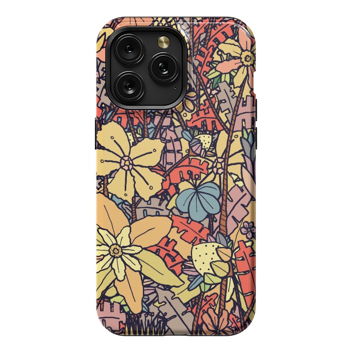 iPhone 15 Pro Max StrongFit Early summer flowers by Steve Wade (Swade)