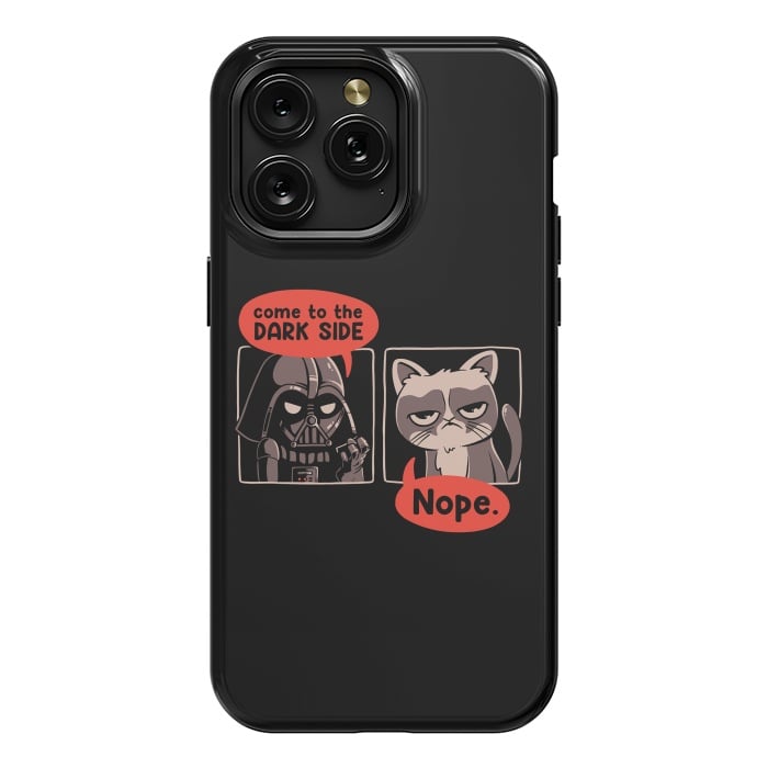 iPhone 15 Pro Max StrongFit Come to the Dark Side - NOPE by eduely