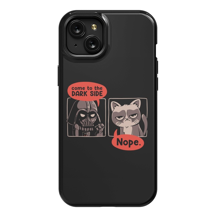 iPhone 15 Plus StrongFit Come to the Dark Side - NOPE by eduely