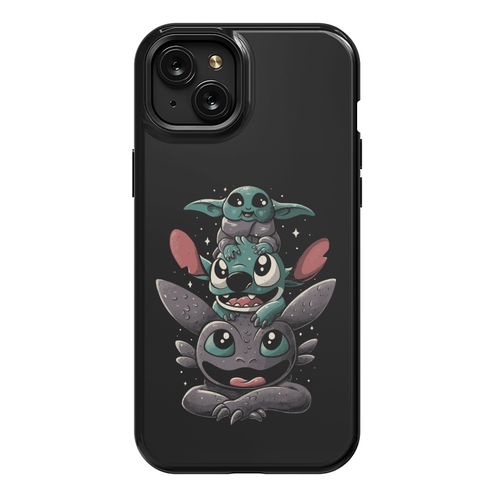 iPhone 15 Plus StrongFit Cuteness Tower by eduely