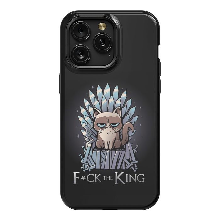 iPhone 15 Pro Max StrongFit F*ck the King by eduely
