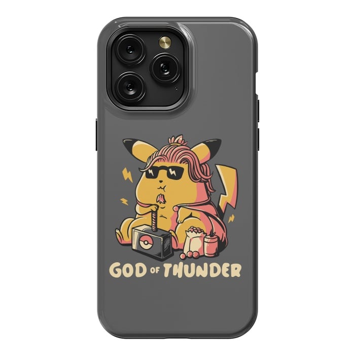 iPhone 15 Pro Max StrongFit God of Thunder  by eduely