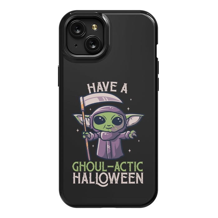 iPhone 15 Plus StrongFit Have A Ghoul-Actic Halloween  by eduely