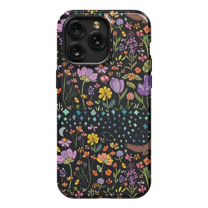 iPhone 15 Pro Max StrongFit Whimsical Night Forest II by Pom Graphic Design