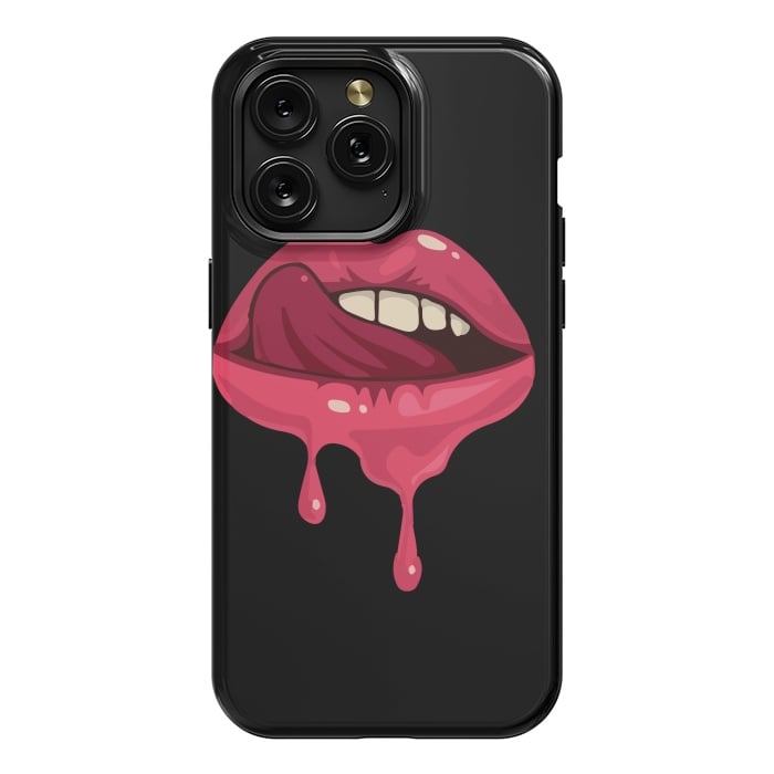 iPhone 15 Pro Max StrongFit crazy lips 2 by MALLIKA