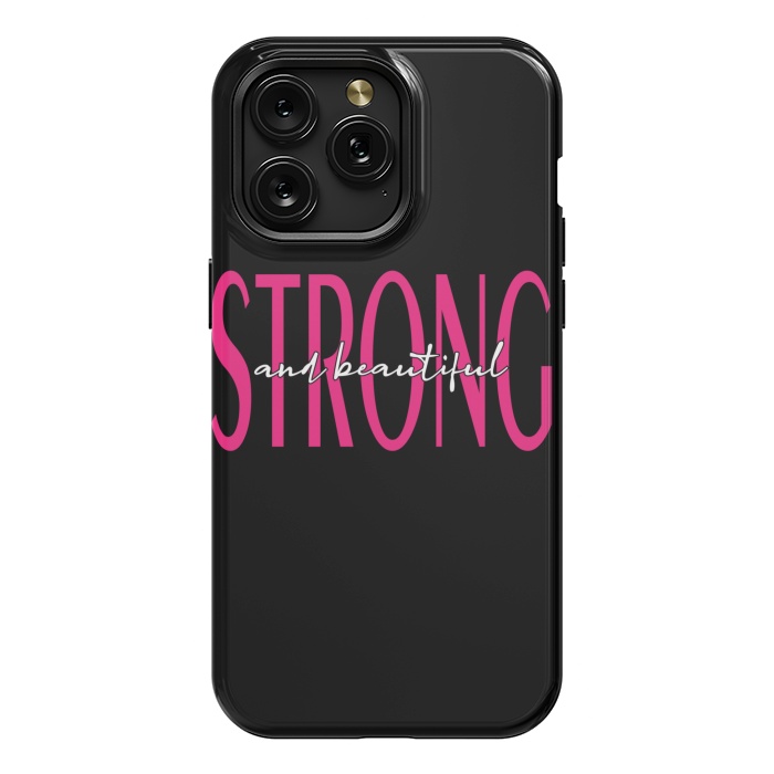 iPhone 15 Pro Max StrongFit strong and beautiful by MALLIKA
