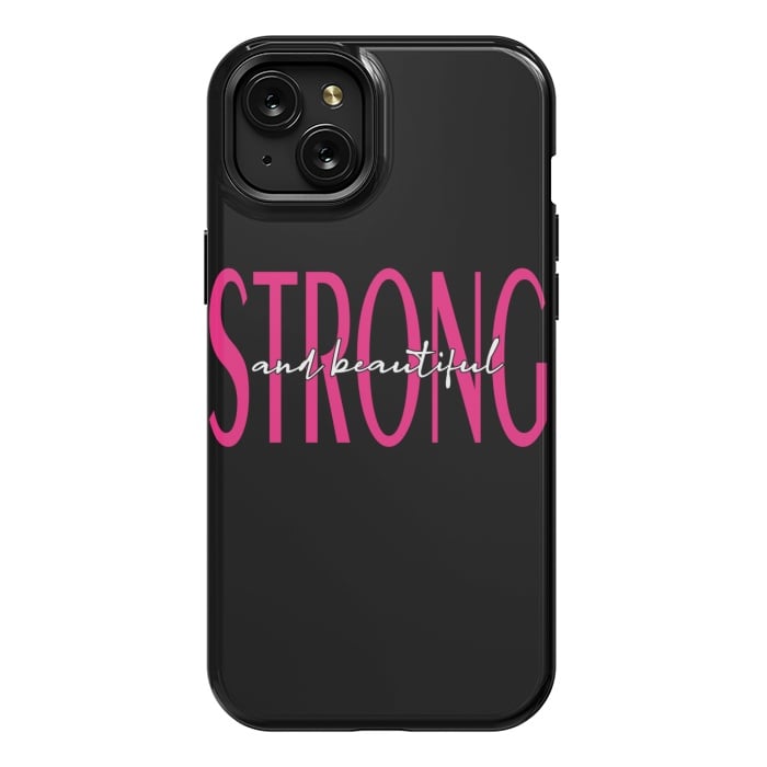 iPhone 15 Plus StrongFit strong and beautiful by MALLIKA