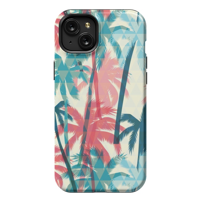 iPhone 15 Plus StrongFit TROPICAL TREES by MALLIKA