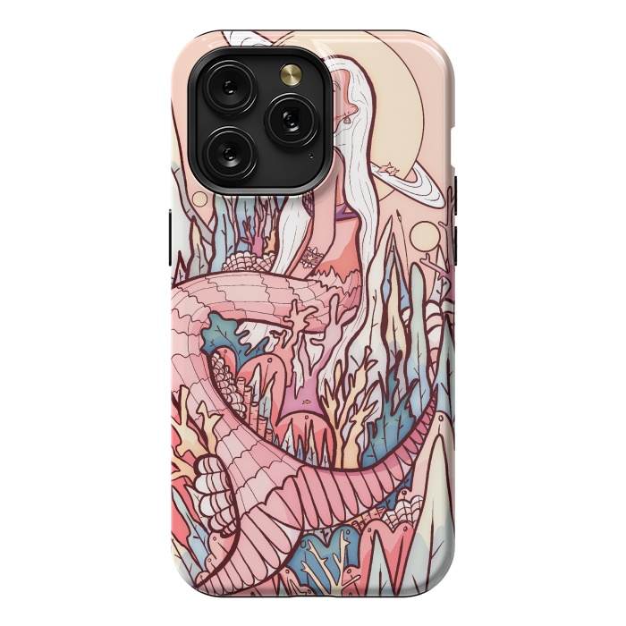 iPhone 15 Pro Max StrongFit A mermaid from another world by Steve Wade (Swade)