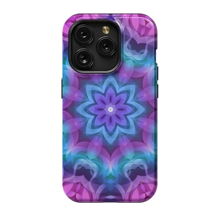 iPhone 15 Pro StrongFit Floral Abstract G269 by Medusa GraphicArt