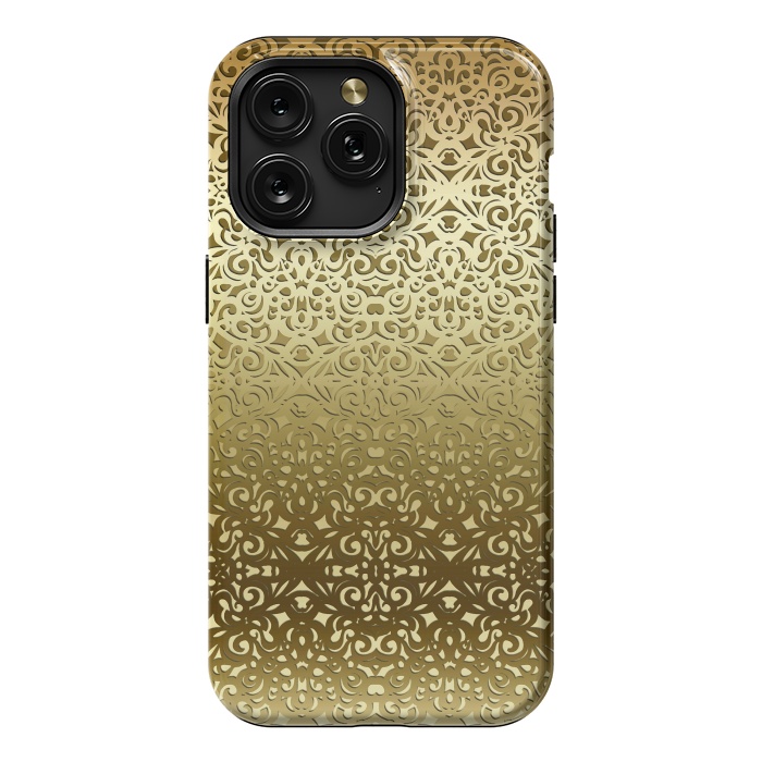 iPhone 15 Pro Max StrongFit Baroque Style Inspiration G155b by Medusa GraphicArt