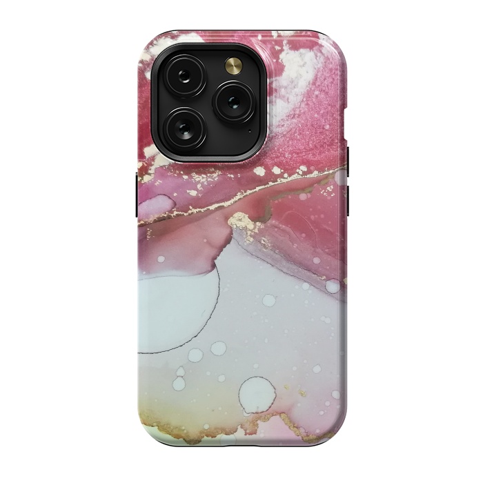 iPhone 15 Pro StrongFit Berry Sorbet by ArtsCase