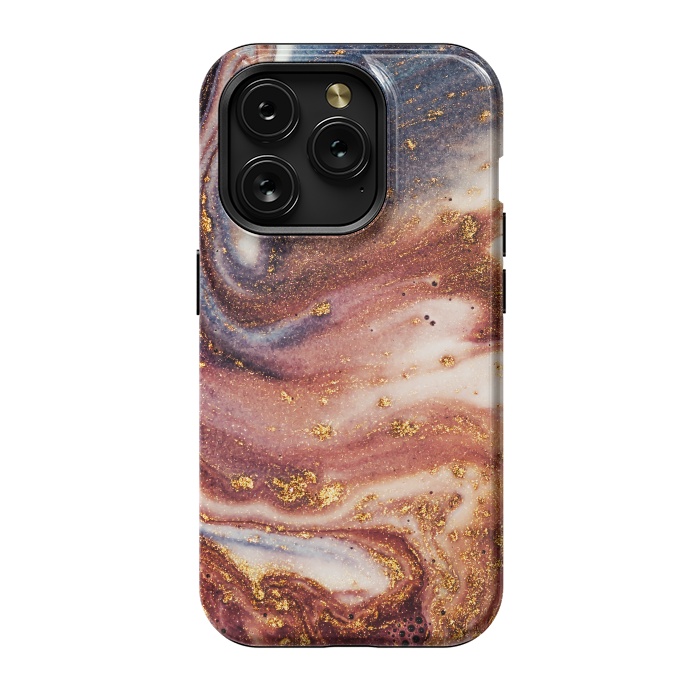 iPhone 15 Pro StrongFit Marble Sand by ArtsCase
