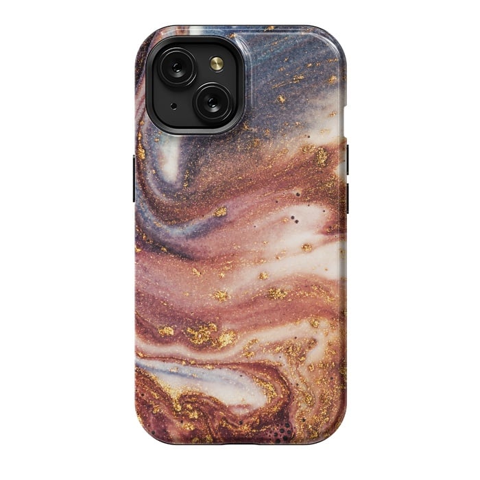 iPhone 15 StrongFit Marble Sand by ArtsCase