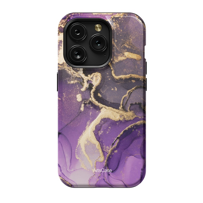iPhone 15 Pro StrongFit Purple Skies by ArtsCase