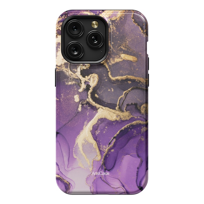 iPhone 15 Pro Max StrongFit Purple Skies by ArtsCase