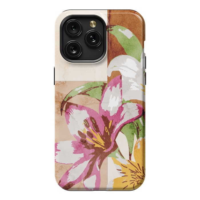 iPhone 15 Pro Max StrongFit Floral Insiration by Creativeaxle
