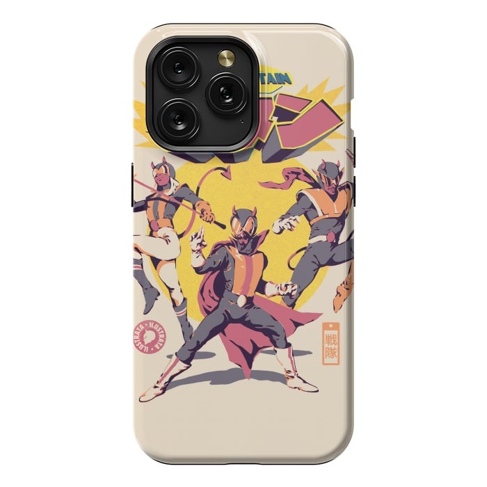 iPhone 15 Pro Max StrongFit Super 'Satain' Squad by Ilustrata