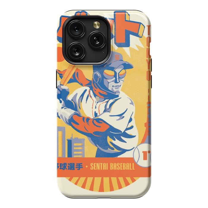 iPhone 15 Pro Max StrongFit Sentai Baseball League by Ilustrata