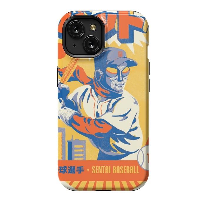 iPhone 15 StrongFit Sentai Baseball League by Ilustrata
