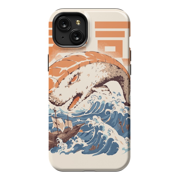 iPhone 15 Plus StrongFit Moby Sushi by Ilustrata