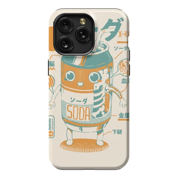 iPhone 15 Pro Max StrongFit Soda Can X-Ray by Ilustrata
