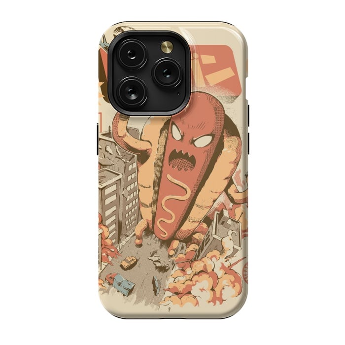 iPhone 15 Pro StrongFit Great Hot Dog by Ilustrata