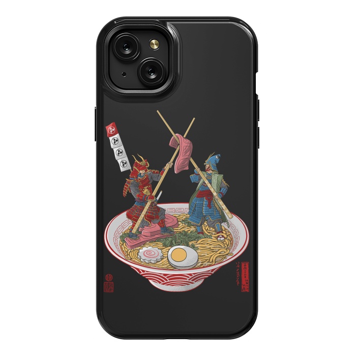 iPhone 15 Plus StrongFit Ramen samurais by Alberto