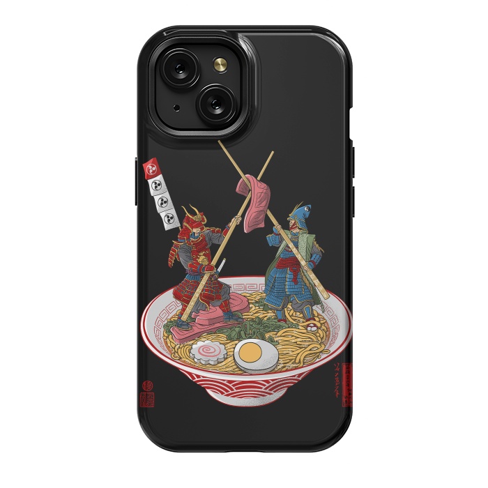 iPhone 15 StrongFit Ramen samurais by Alberto
