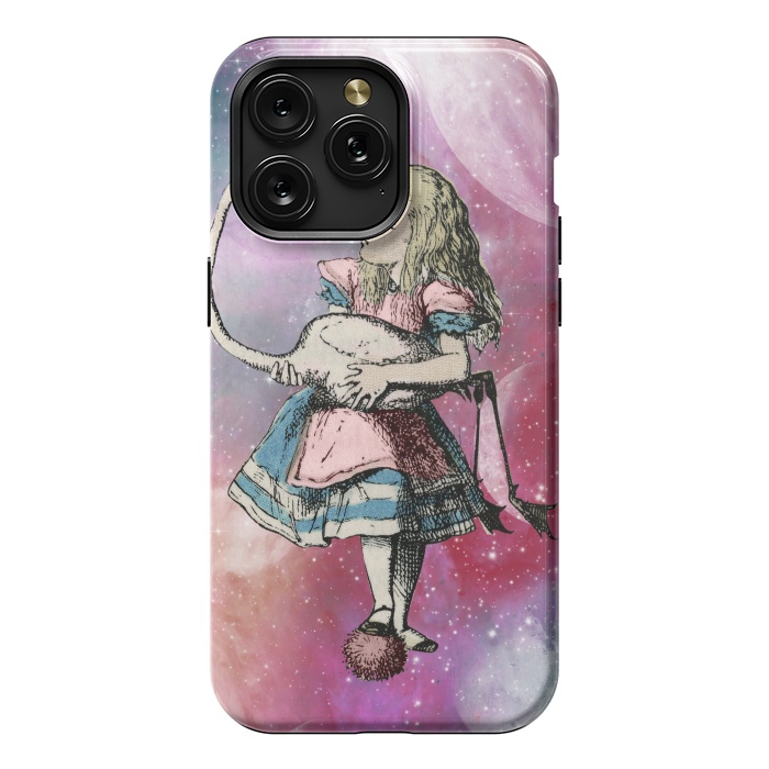 iPhone 15 Pro Max StrongFit Alice in space by haroulita