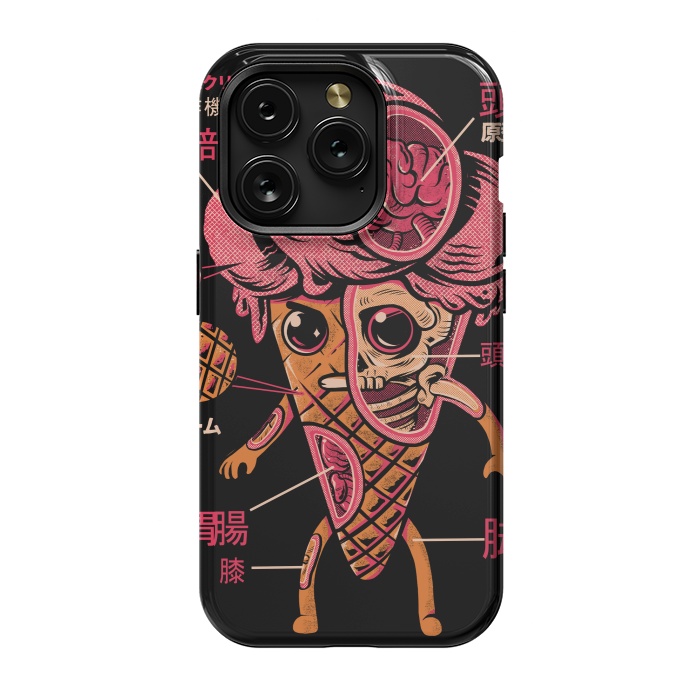 iPhone 15 Pro StrongFit Kaiju Ice Cream by Ilustrata
