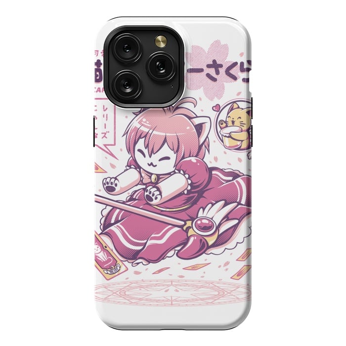 iPhone 15 Pro Max StrongFit Catcaptor by Ilustrata